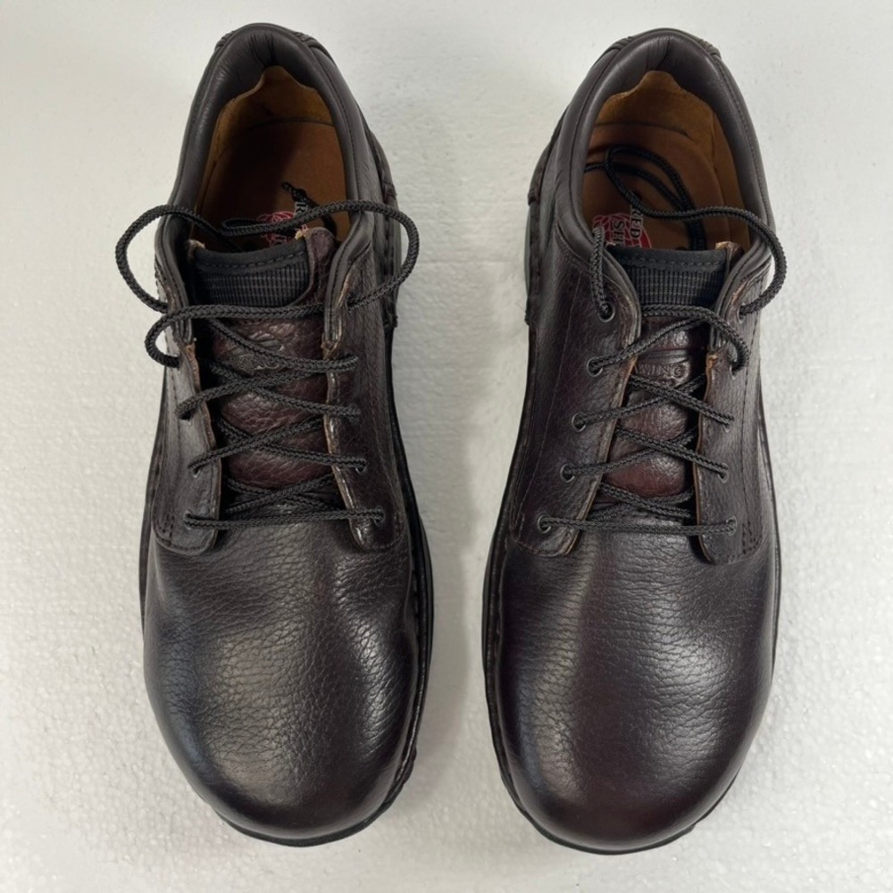Red Wing Shoes 6704 Mens 8.5 D Brown Leather Aluminum Toe Static‎ Dissipative